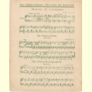 Notenheft / music sheet - Don Quixote