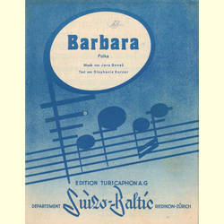 Notenheft / music sheet - Barbara