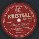 Großes Symphonie-Orchester: R. Jäger - Martha-Ouverture Teil I und II