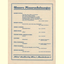 Notenheft / music sheet - Ich habs gern mitten in der Nacht
