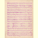 Notenheft / music sheet -  Skandal im Harem