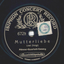 Männer-Quartett-Gesang - Muttersegen / Mutterliebe