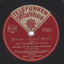 Adalbert Lutter - Wenn vom Himmelszelt ein kleines Sternlein fällt / Beim roten Wein