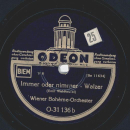Wiener Boheme Orchester - Frühlingskinder / Immer oder nimmer