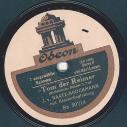 Raatz Brockmann - Tom der Reimer Teil I und II