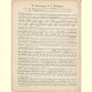Notenheft / music sheet - Automobil-Marsch