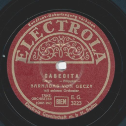 Barnabas von Geczy - Cabecita / Die träumende Melodie