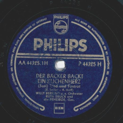 Ruth Bruck & die Peheiros - Der Bäcker backt ein Kuchenherz / Egon