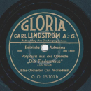 Blas-Orchester Carl Woitschach - Potpourri aus der Operette: Der Bettelstudent / Potpourri aus der Operette: Die Fledermaus