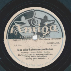 Peter Rebhuhn - Der alte Laternenzünder / Skandal im Harem