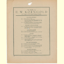 Notenheft / music sheet - Die Tote Stadt