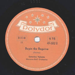 Caterina Valente - Siboney / Begin The Beguine