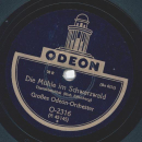 Großes Odeon-Orchester  - Die Schmiede im Walde / Die Mühle im Schwarzwald