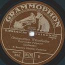 N. Ramescu Künstler Orchester - Kuckucks-Walzer / Großmutters Walzerlieder