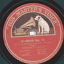 Wilhellm Backhaus - Studies Op.10