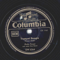 Macky Kasper und seine Star-Band - Trumpet Boogie / Drum Boogie