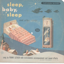 Frank Luther - Sleep, Baby, Sleep ...and other songs (2 Records)