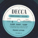 Frank Luther - Sleep, Baby, Sleep ...and other songs (2 Records)