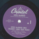 Gisele MacKenzie - Childrens Songs from France