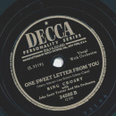 Bing Crosby - Save your sorrow / One Sweet letter from you