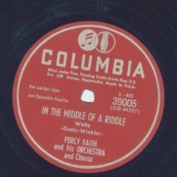 Percy Faith - Green Grass and Peaceful Pastures / In the Midle of a Riddle