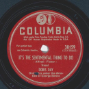 Doris Day - Its a quiet town / Its the sentimental thing to do