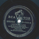 Perry Como - What am I gonna do about you / I gotta gal I love