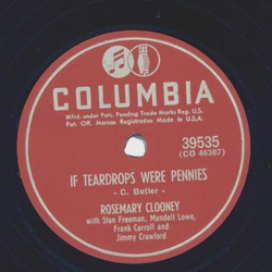 Rosemary Clooney - If teardrops were pennies / Im waiting just for you