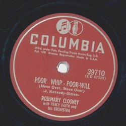 Rosemary Clooney - Half as much / Poor Whip - Poor Will