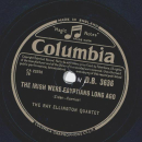 Ray Ellington Quartet - Play it boy, play / The irish were egyptians long ago