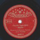 Heinrich Schlusnus - Ich hatte einst ein schönes Vaterland / Aus der Jugendzeit