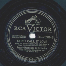 Freddy Martin - Sierra Madre / Dont call it love