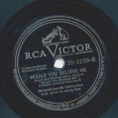 Sammy Kaye - Ask anyone who knows / Would you believe me