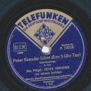 Peter Kreuder mit seinen Solisten, am Flügel: Peter Kreuder / Peter Kreuder bittet zum 5-Uhr-Tee, Melodienfolge