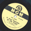 Art Lund - Whats good about goodbye / It was written in the stars