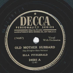 Ella Fitzgerald - Old Mother Hubbard / I want to learn about love