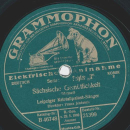 Leipziger Krystallpalast-Sänger: Franz Jentsch - Hornist Tute von der vierten Kompanie / Sächsische Gemütlichkeit