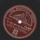 Sid Phillips Orch. / Jill Allan & Johnny Eager - Hors doeuvres / Oh! Dear! What Can the Matter be