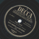 Andrews Sisters / Patty Andrews and Bob Crosby - Underneath the Linden Tree /  You was