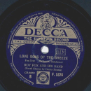 Roy Fox - Goodbye, Hawaii / Love Song of the breeze