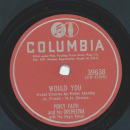 Percy Faith - I talk to the trees / Would you