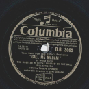 Jeff Warren - Call me Madam: Once Upon a time today / The Hostess with the mostes on the Ball BIllie Worth