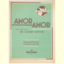 Notenheft / music sheet - Amor Amor