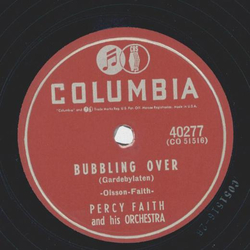 Percy Faith - Song for Sweethearts / Bubbling Over