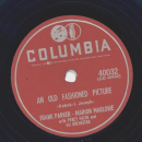Marion Marlowe, Frank Parker - The Melba Waltz / An old fashioned picture