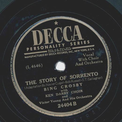 Bing Crosby - Laroo, Laroo Lilli Bolero / The Story of Sorrento