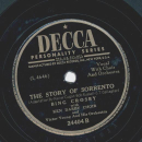 Bing Crosby - Laroo, Laroo Lilli Bolero / The Story of Sorrento