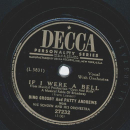 Bing Crosby - Ive never been in Love before / If I were a bell