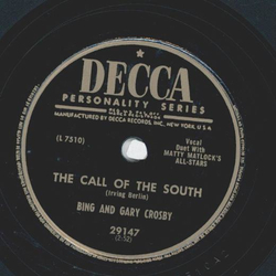 Bing and Gary Crosby - Cornbelt Symphony / The Call of the South