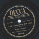 Bing Crosby - I love you truly / Just a-wearyin for you 